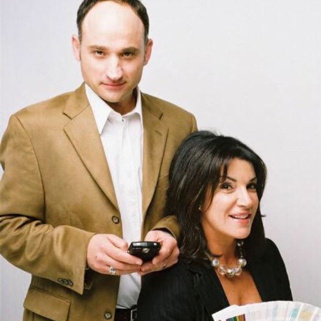 Hilary Farr with her Love It or List It co-host  David Visentin.